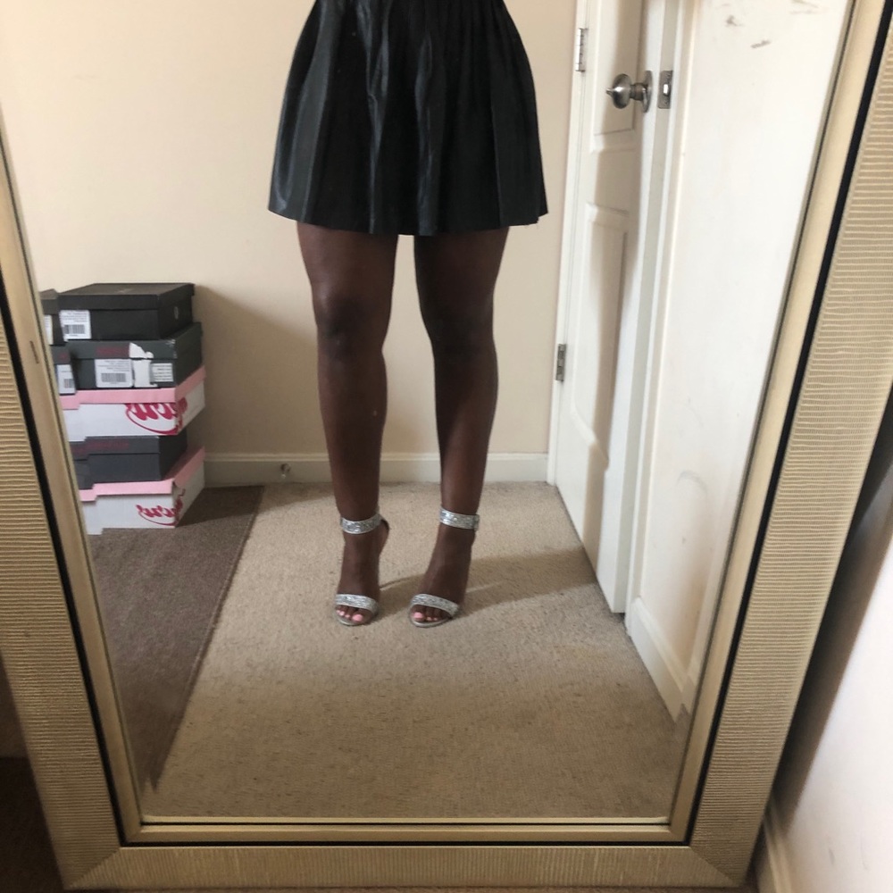 Truffle Collection Silver Heels